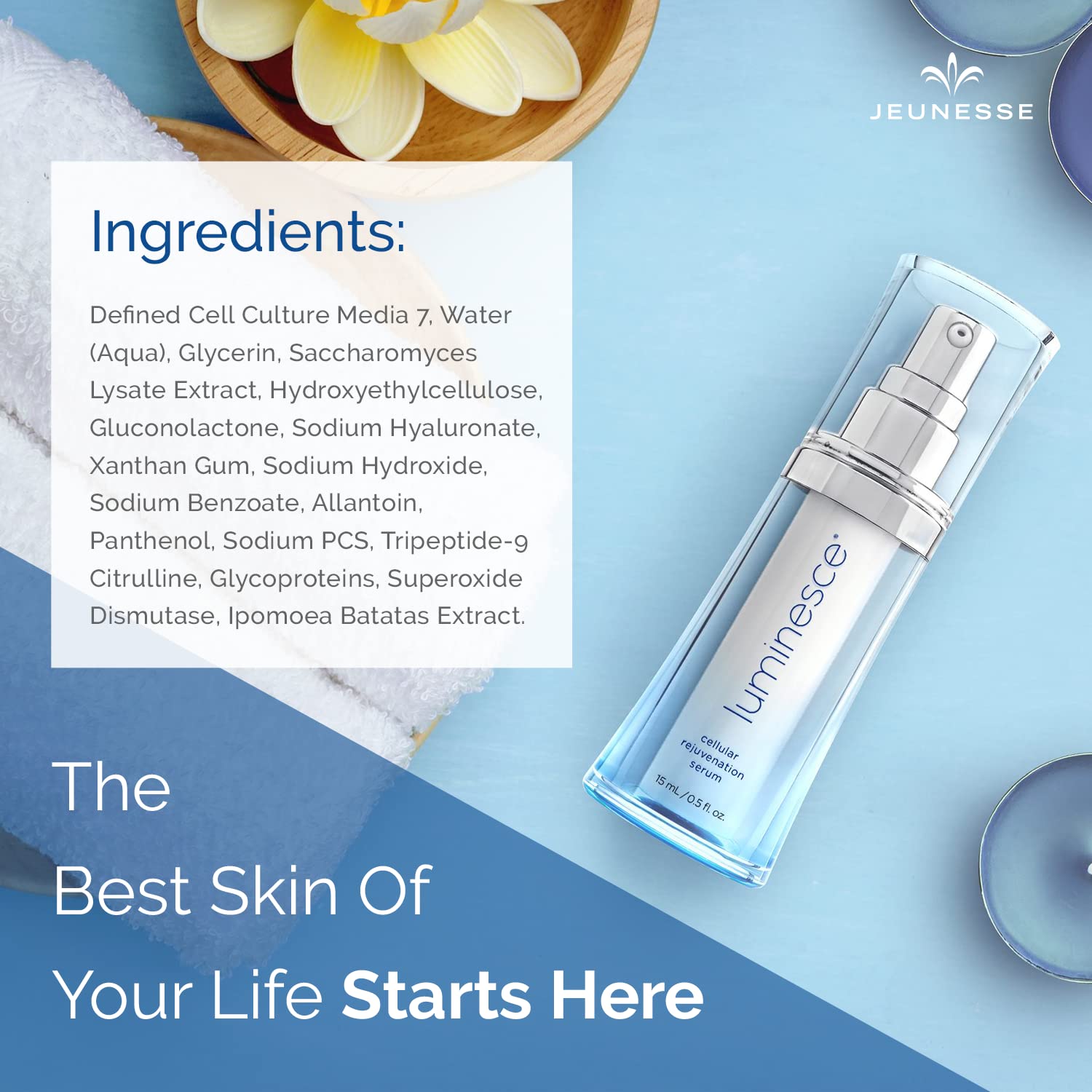 Amazon.com: Luminesce Jeunesse Cellular Rejuvenation Serum, 15ml
